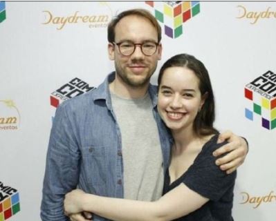 Andrew Popplewell's daughter Anna Popplewell with her husband Sam Caird